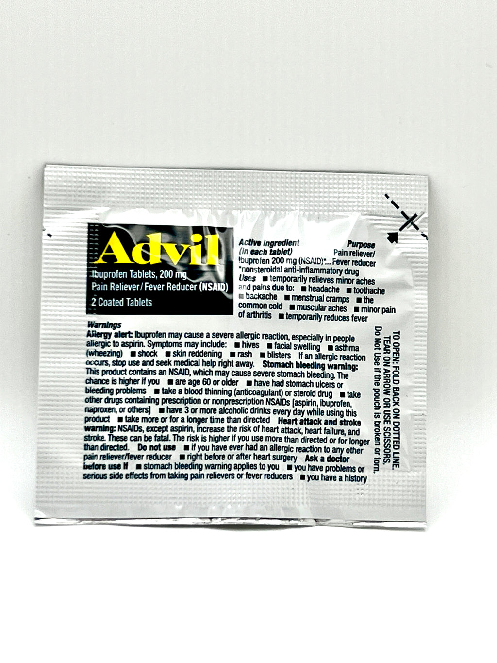 Pain Relief-Advil or Tylenol