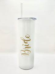 Tumblers Skinny 20oz Bridal