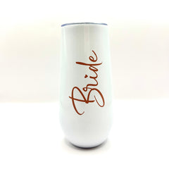 Tumbler-Champagne Flute Bridal