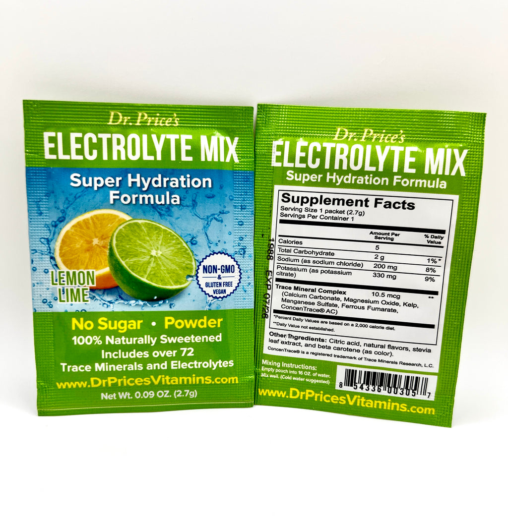 Electrolyte Hydration Packets