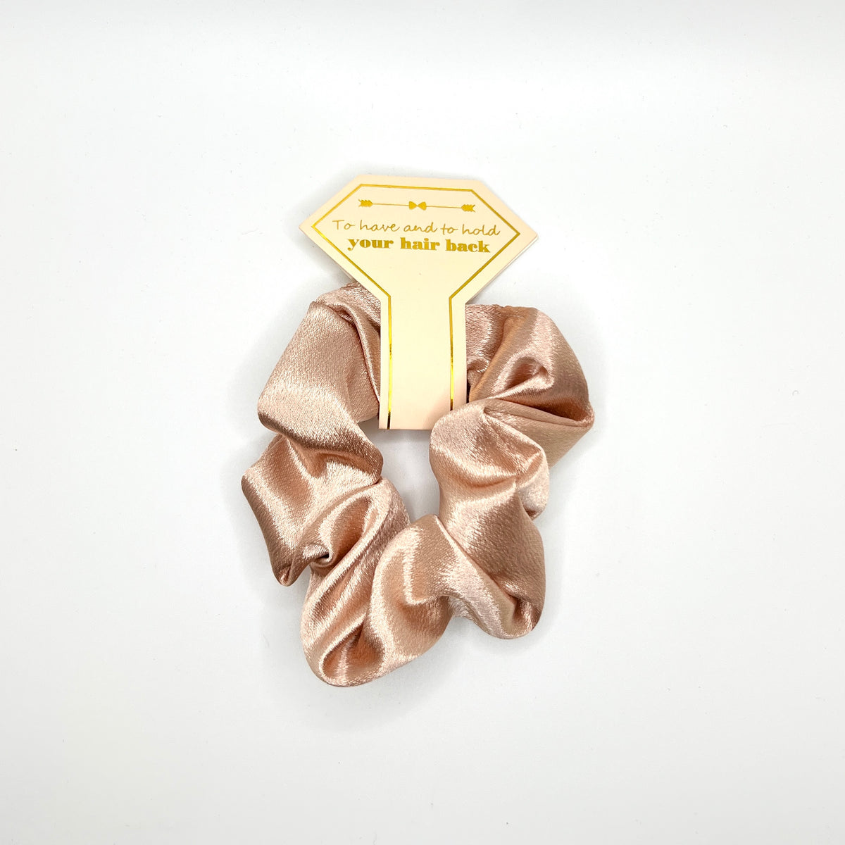 Hair Scrunchie for Bridal/Bachelorette Party in Rose Gold (Many other colors to match your theme available upon request)