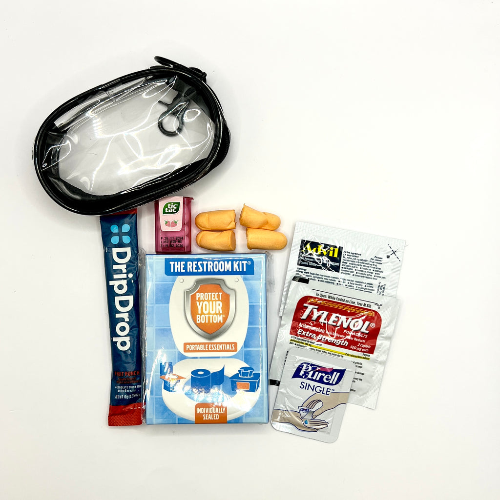 Fanny Pack Clear Stadium/Concert Venue Approved Survival Kit