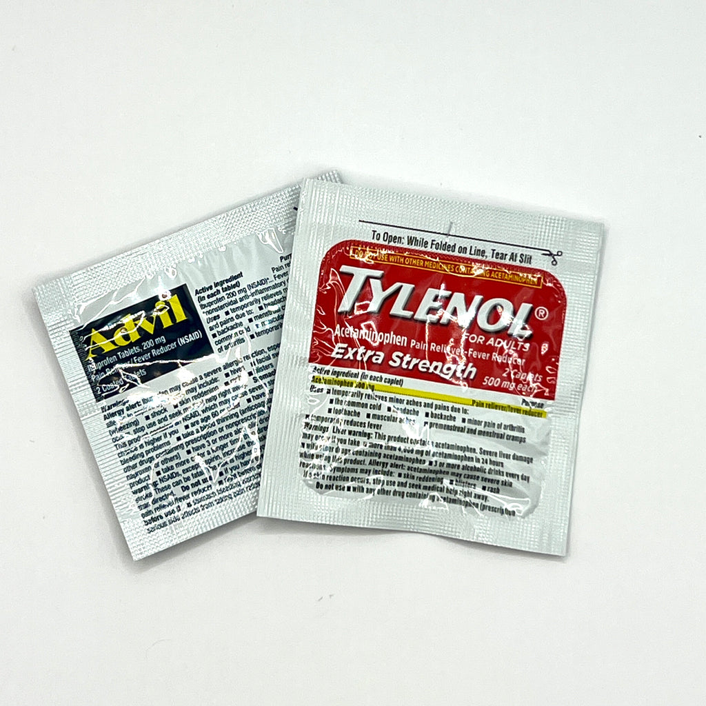 Pain Relief-Advil or Tylenol