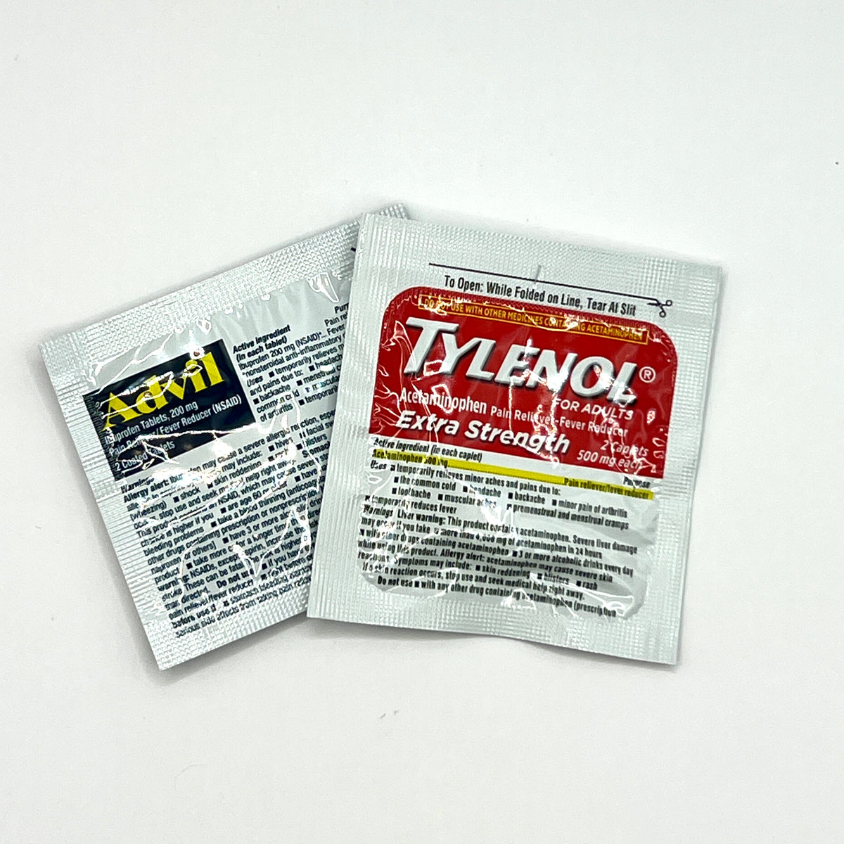 Pain Relief-Advil or Tylenol