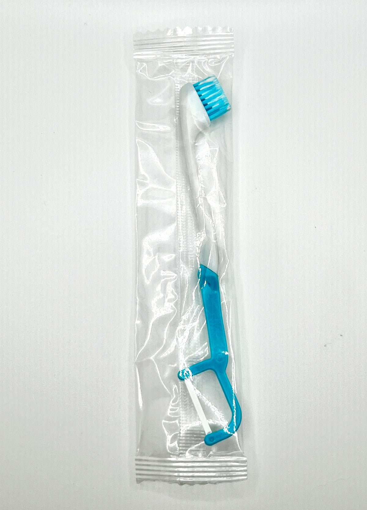 Toothbrush and Flosser-Pre-pasted, Disposable