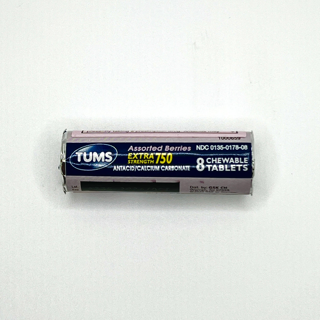 Tums Chewable Ultra Strength Antacid Tablets