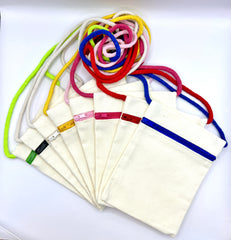 Zipper Canvas Neck Tote