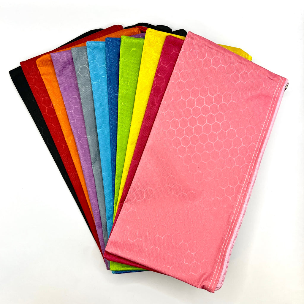 Zipper Case Colored Embossed
