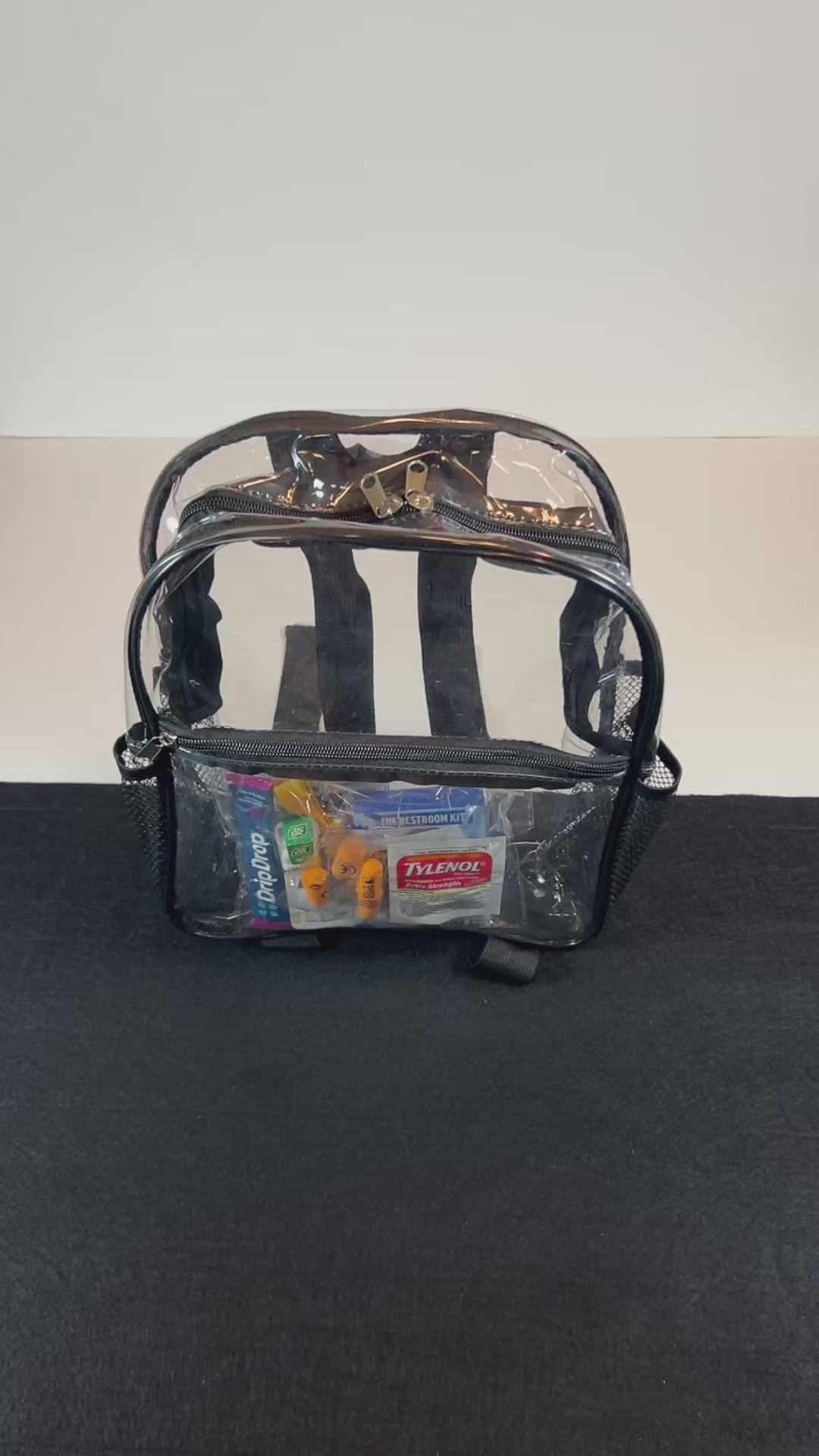 Backpack Stadium/Concert Venue Approved Survival Kit