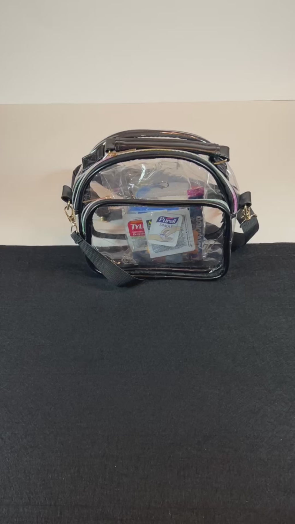 Cross Body Bag DELUXE Stadium/Concert Venue Approved Survival Kit