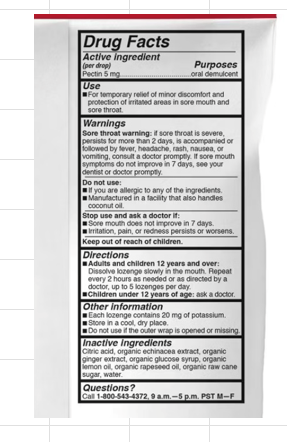 Throat Lozenge